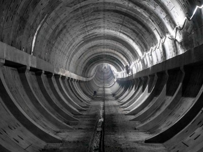国内最大纵坡综合管廊隧道——深圳14号线共建管廊