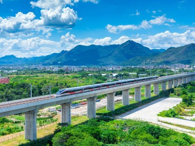 杭温铁路跨杭黄铁路特大桥