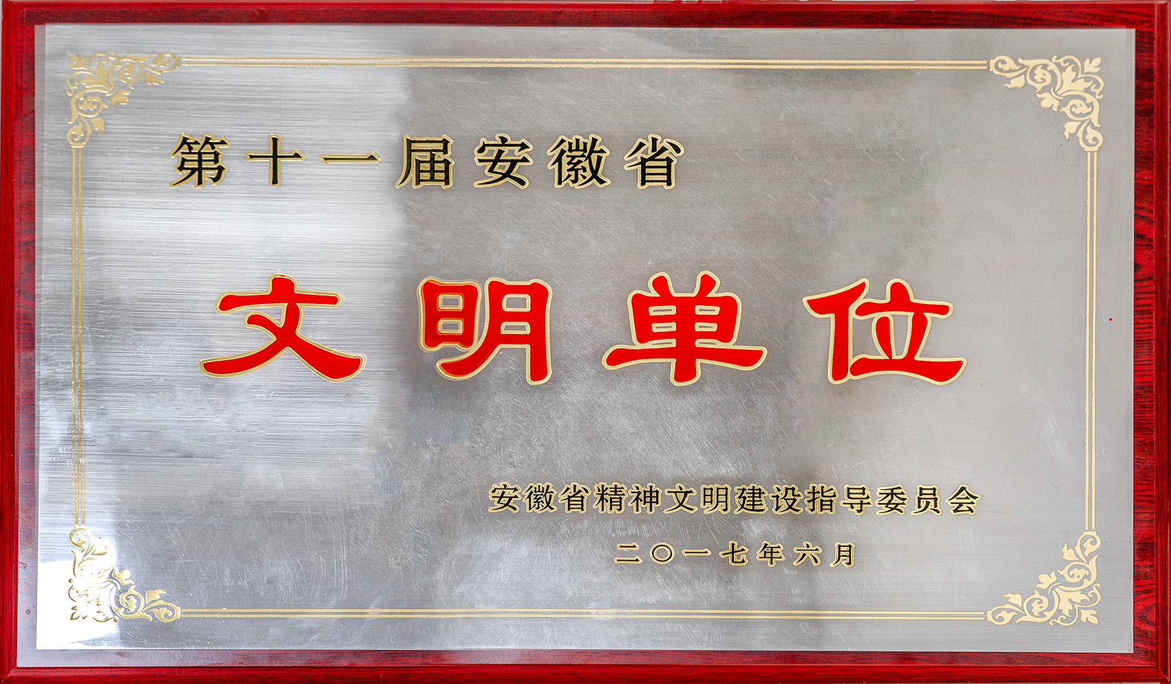 第十一届安徽省文明单位